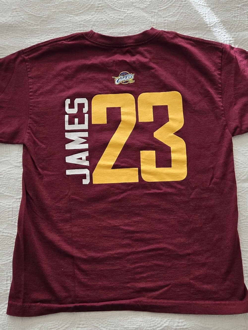 LeBron James Cleveland Cavaliers #23 Shirt Maroon Youth XL